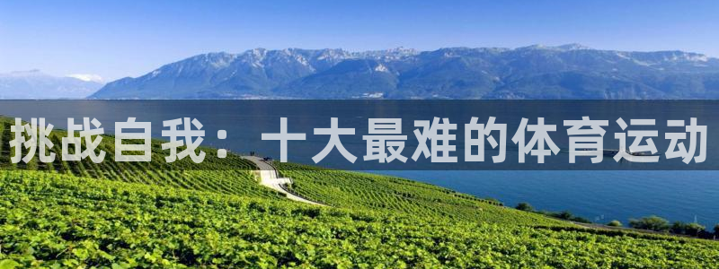 3377体育官方正版app新能源:挑战自我:十大最难的体育运